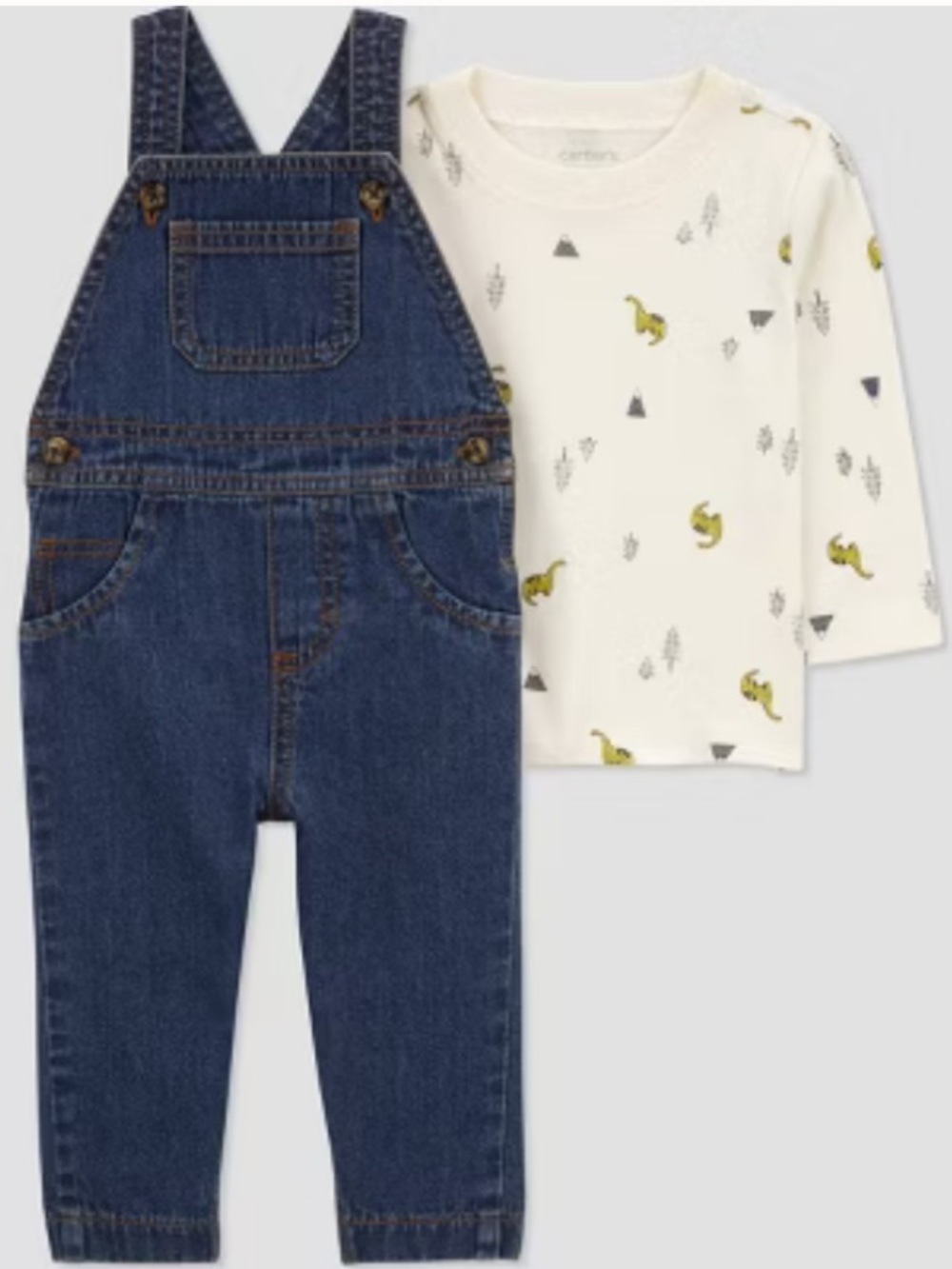 Carter’s dino overalls size 18 months